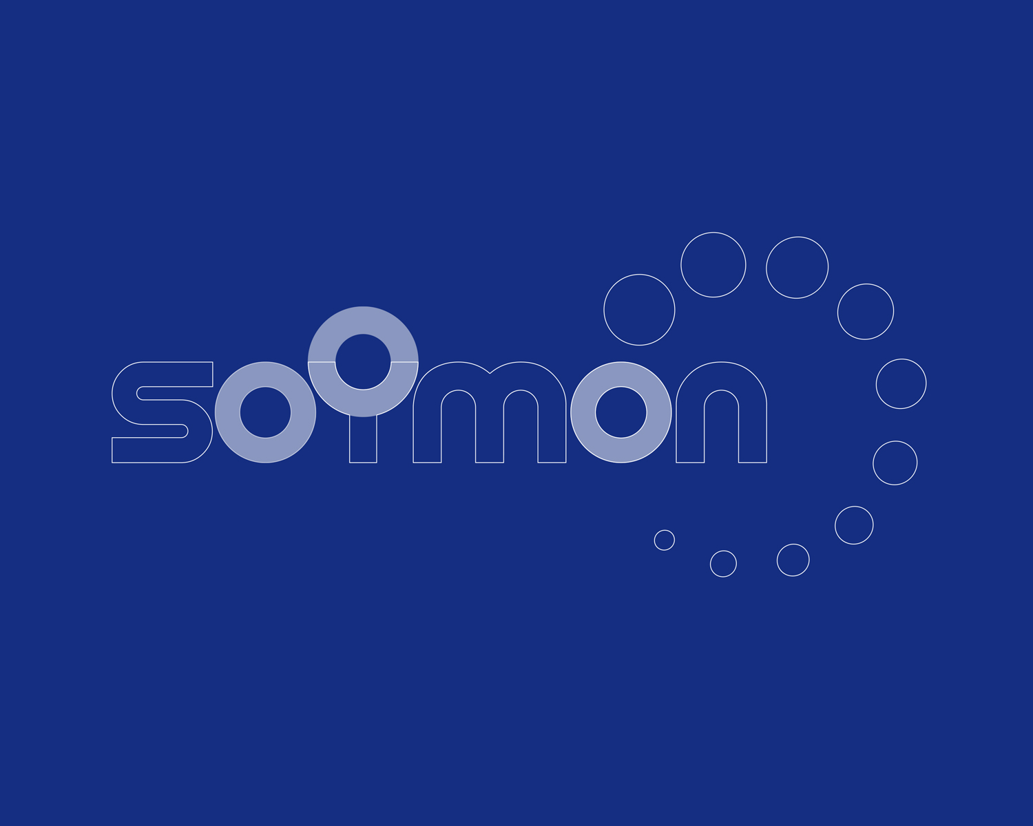 Composición de logotipo para Agencia de Marketing Soymon